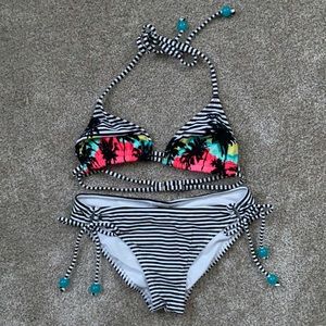 Roxy Bikini Set Sz M